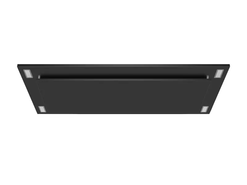 Victory Range Hood Sunset 600 CFM Flush Ceiling Mount Black Range Hood