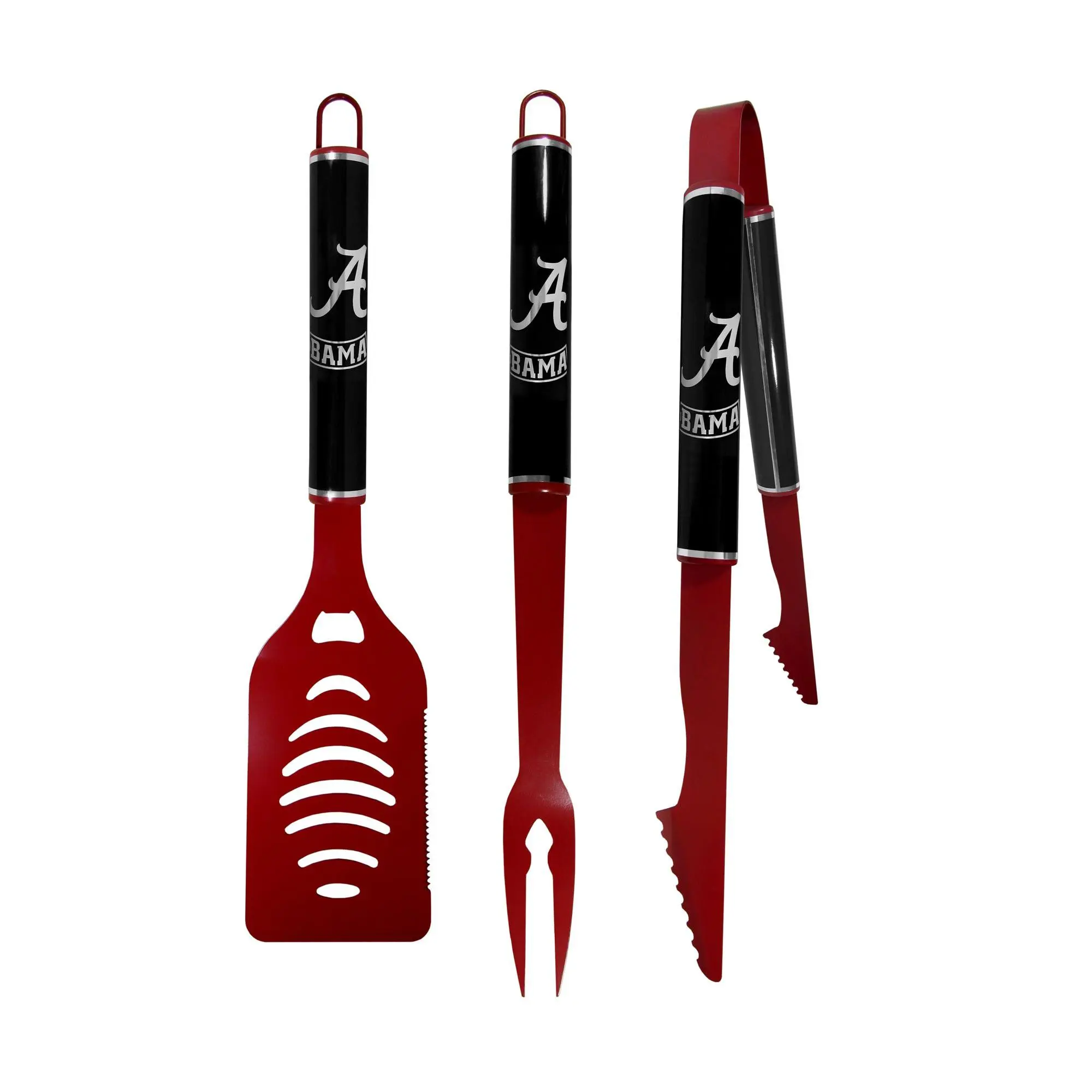 Siskiyou Sports College Black on Color BBQ Set- 3pc Siskiyou Sports College Black on Color BBQ Set- 3pc