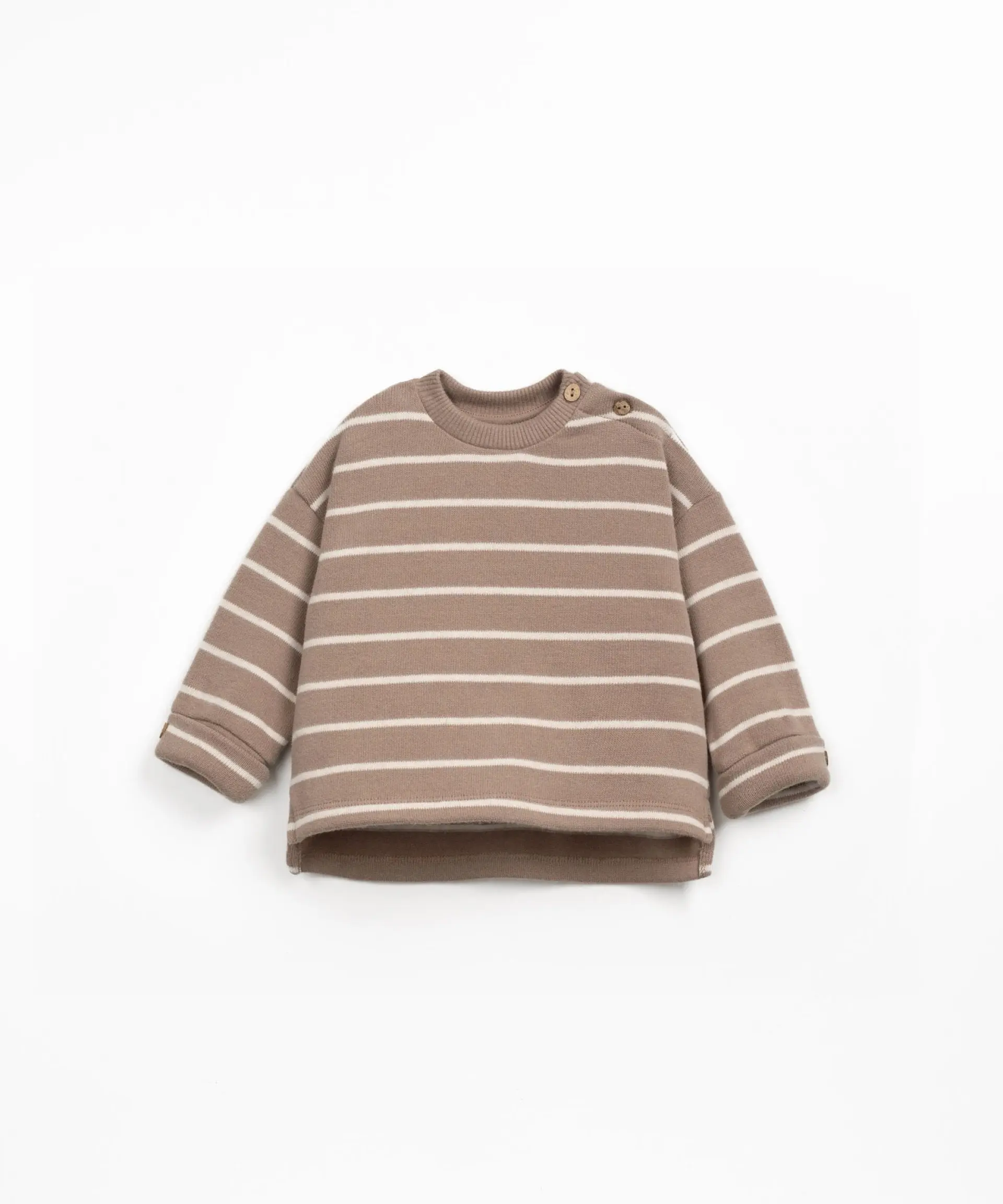 Striped Jersey Sweatshirt || Pencil