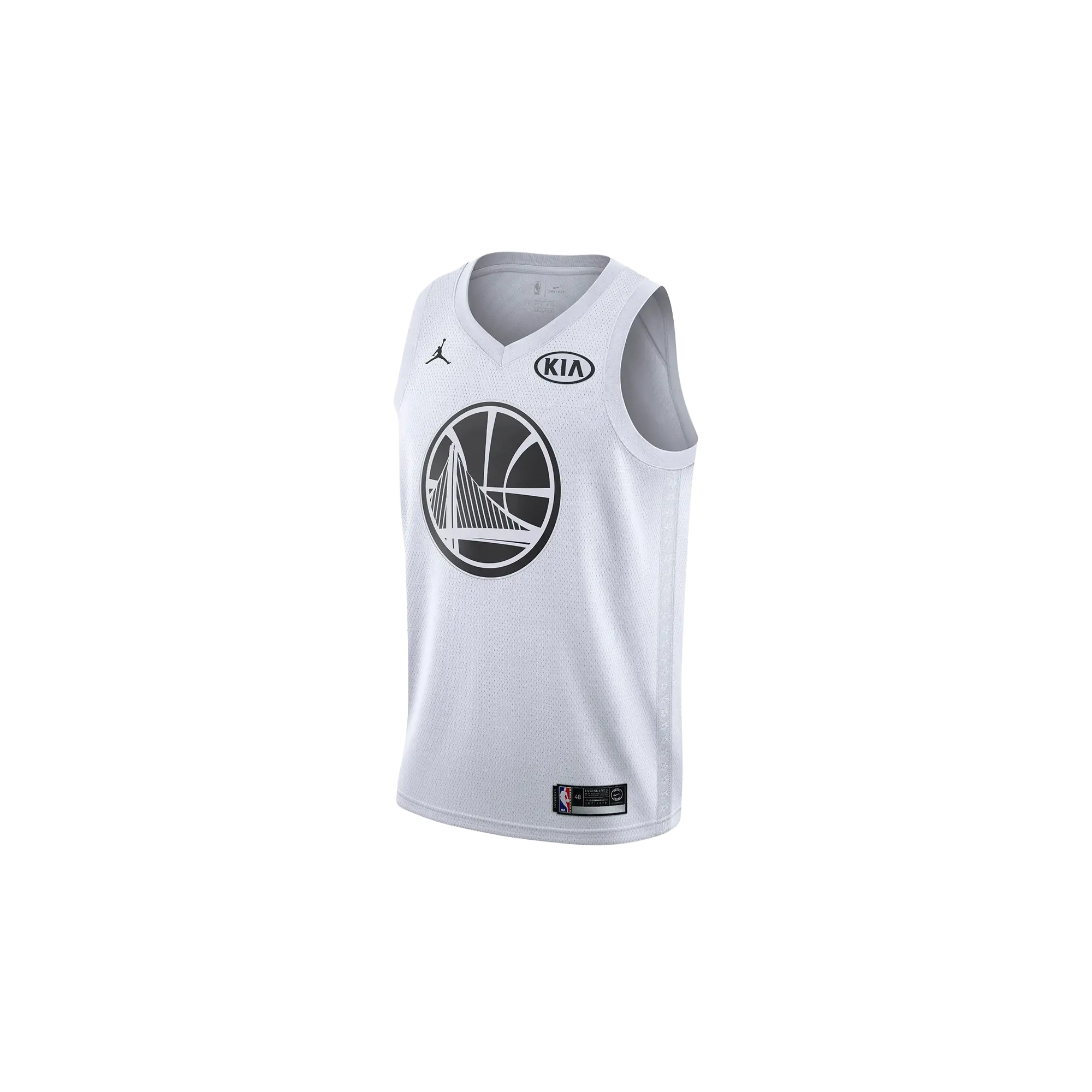 Air Jordan GS Warriors "2018 Allstar" Swingman Jersey GS "Durant - White" 9Z2B7BY4P DURANT