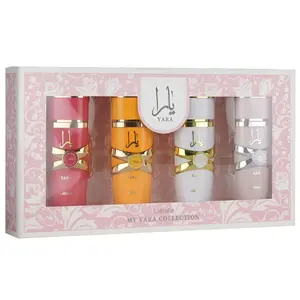 Lattafa My Yara Collection Gift Set Women 4pcs x 25ml Candy, Tous, Moi, and Yara Eau De Parfum