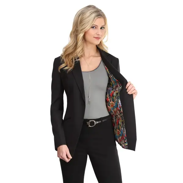 DC Comics Vintage Print Women's One-Button Blazer DC Comics Vintage Print Women's One-Button Blazer