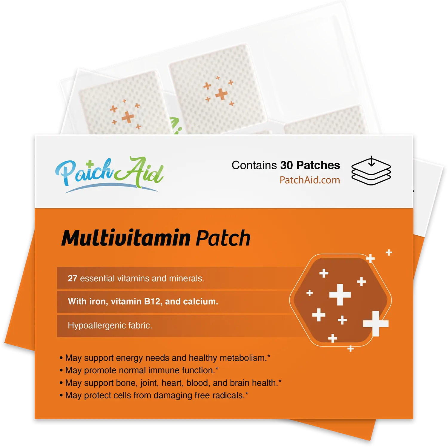 MultiVitamin Plus Topical Patch by PatchAid