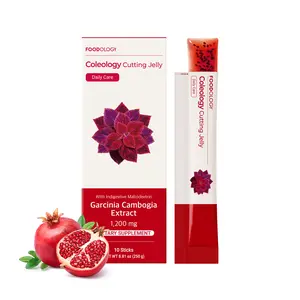 [FOODOLOGY] Coleology Cutting Jelly Stick (Pomegranate), Dietary Fiber Supplement
