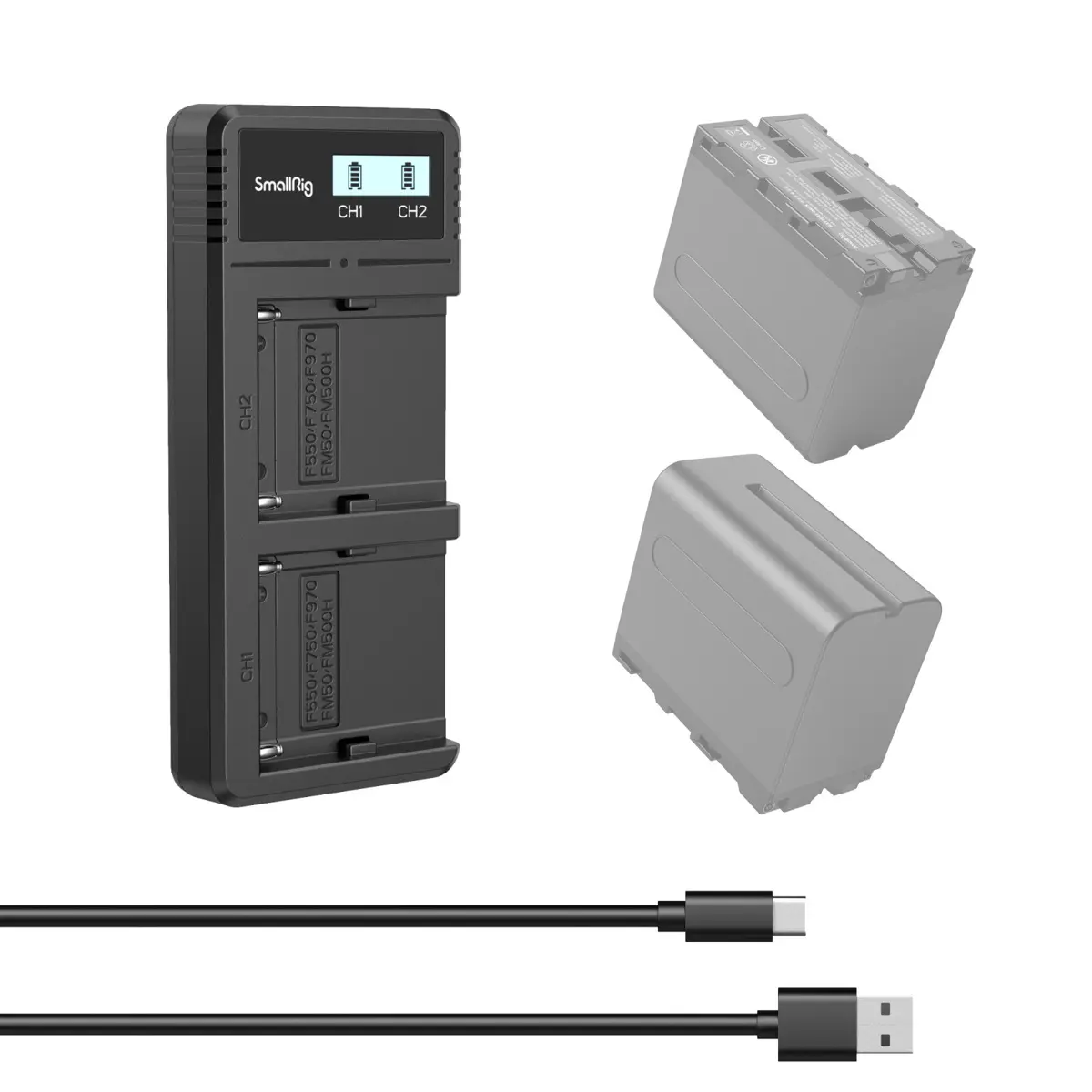 SmallRig Camera Battery Charger for Sony NP-F970 4086
