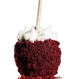 Red Velvet Milk Chocolate Gourmet Caramel Candy Apple