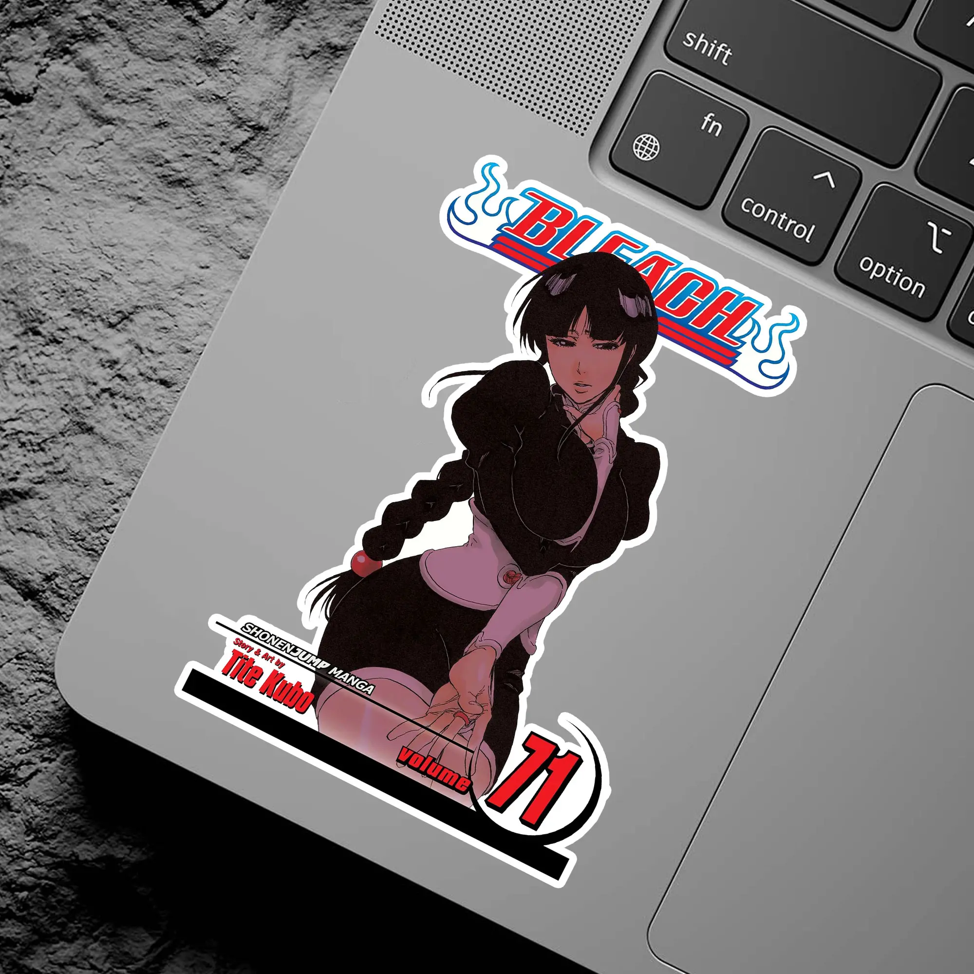 Nemu Sticker, Bleach Anime Vinyl Decal, Anime Waifu Girl Sticker for Laptop Car & Water Bottle Decor