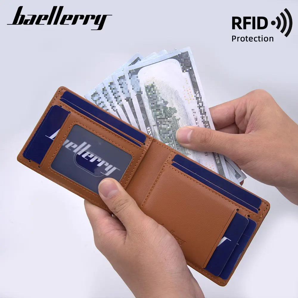 2026 Slim Wallet for Men RFID Blocking Carbon Fiber Wallets with 11 Card Slots Bifold Credit Card Holder Minimalist Leather with Gift Box Duct Tape Wallets Black Trend Recto Verso