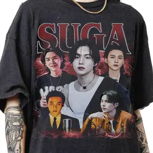 Limited Suga Min Yoongi 90S T-Shirt Gift For Fan I3C