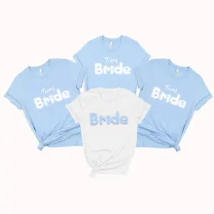 Bridesmaid and Groomsman T-Shirt, Team Bride Shirt, Bachelor Party T-Shirt, Matching Bachelor Shirt, Wedding Party, Gift For Brides, Gift For Groom,