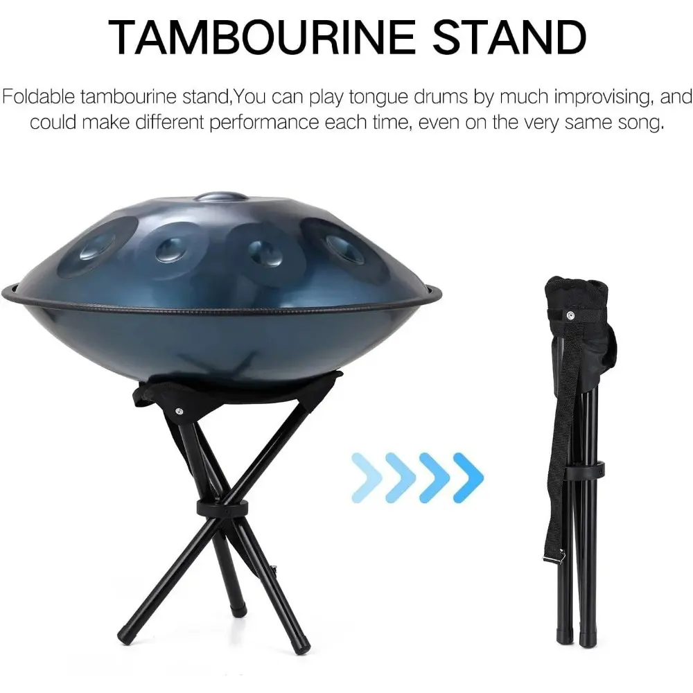 Unisex Modern Metal Body Handpan Percussion Instrument - Ideal for Music Hobby, Toys & Hobbies Categories