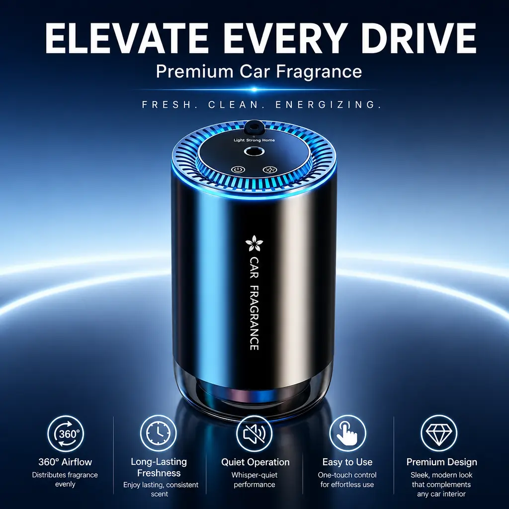 New car aromatherapy machine, car interior decoration, including starry sky lamp projection, home aromatherapy machine, desktop decoration, air purification aromatherapy