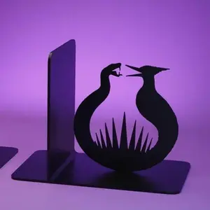Hunger Games Sunrise on the Reaping Decorative Customizable Color Silhouette Gift Set Bookends Handmade for Bookshelf Book Nook Set