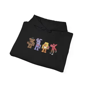 FNAF Embroidered Crewneck Sweatshirt - Tshirt, Five Nights at Freddys Shirt, Funny Meme Tee, Unisex All Size