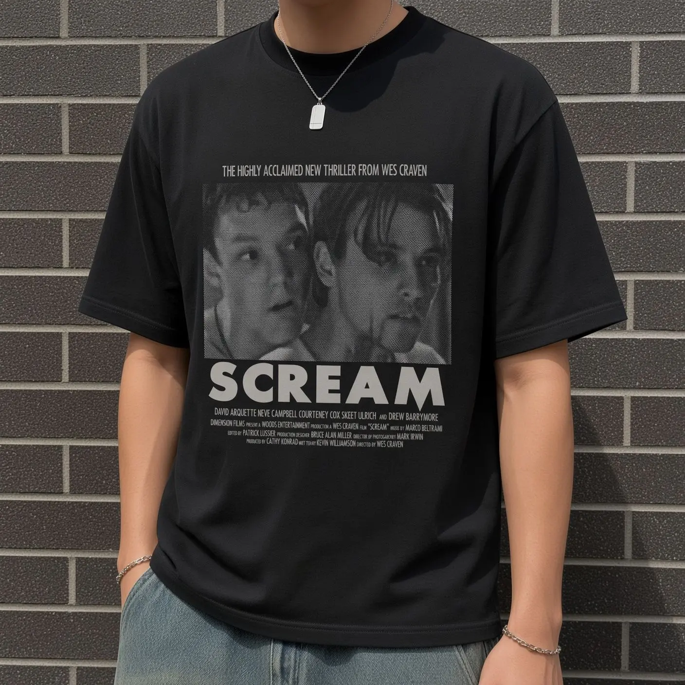 Halloween Scream Movie Spooky Season Tee Shirt, 90s Retro Horror Movie Shirt, Aesthetic Clothing Horror Shirt, Halloween Funny Halloween T-Shirt