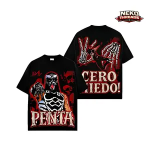Penta El Zero Miedo v2 WWE Legend Premium Wrestling T Shirt 100% Cotton T-Shirt The Charismatic Army, Team Xtreme Shirt, WWE Fans Shirt, WWE Event Outfit