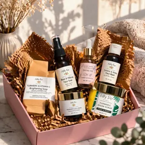 Glow Up Kit  Complete Skincare Set | Cleanser, Toner, Cream & Facial Oil | Hydrating + Brightening Routine ($88 Value)