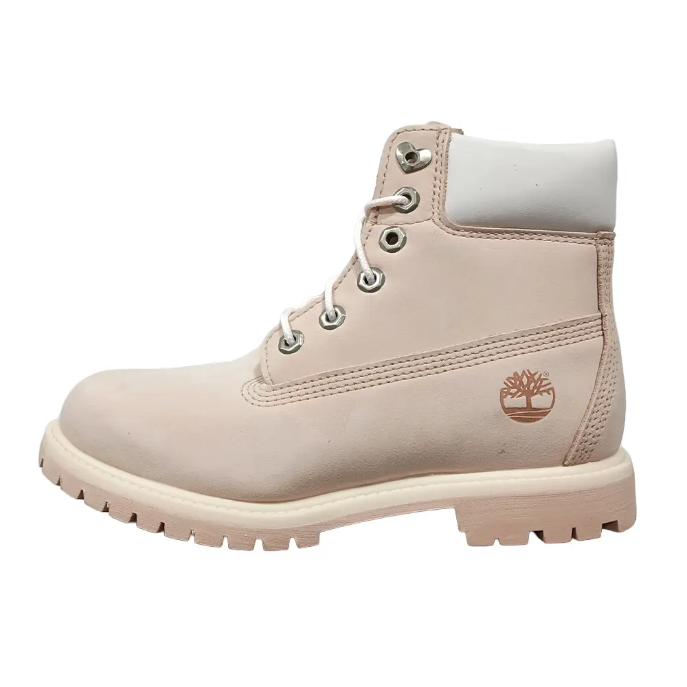 Women's Timberland Premium 6 In WP Boot LT Pink Nubuck (TB0A2A8H 662)