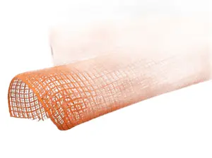 21" x 10yd Orange Fabric Mesh