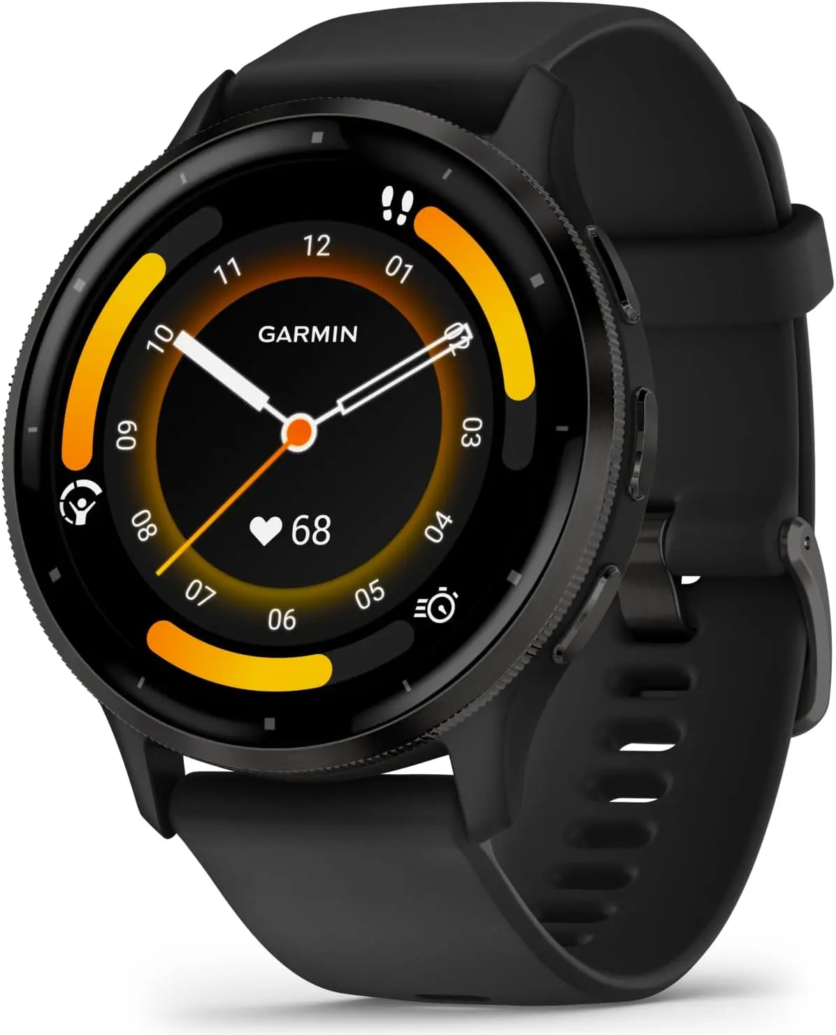 Garmin Venu 3 GPS Smartwatch - 45 mm Wearable Wristwatch with Workout Tracking, Built-in Phone Compatibility, Integrated Speaker