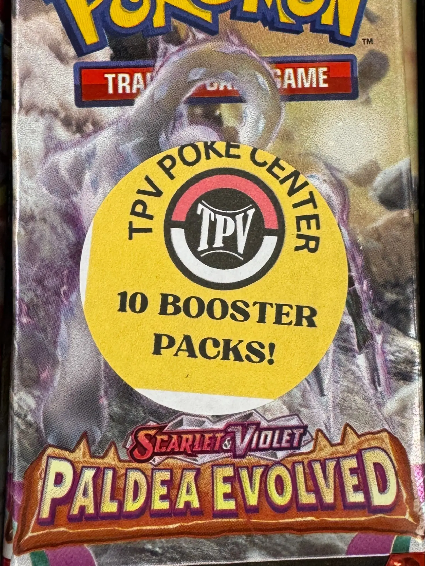 Pokemon Paldea Evolved 10 Pack Bundle