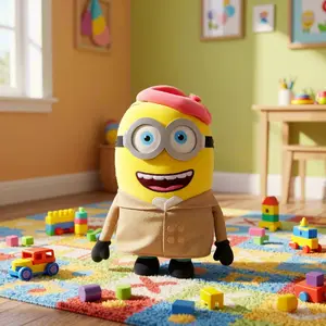 Miniso Minions & Big Monster Series No.10 Plush Doll Cute Cartoon Toy Gift for Girls