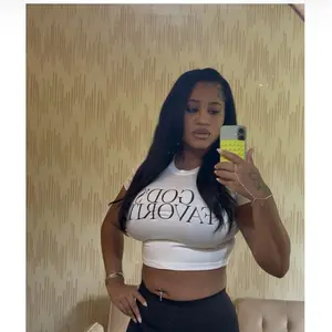 Women's 'god's Favorite' Print Round Neck Crop Tee, Y2K Trendy Casual Short Sleeve T-shirt for Daily Wear, Ladies Summer, Graphic Print Top, Letter Print Top, Fashion Tops
