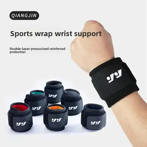 Athletic Wristguards for Men Women Fitness Basketball Badminton Volleyball Pressure Support Wrist Protector with Fixed Bandage Design Sports Training Gear Unisex