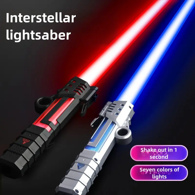 Retractable LED Light Saber with Sound Effects – Ideal for Cosplay & Display Rechargeable