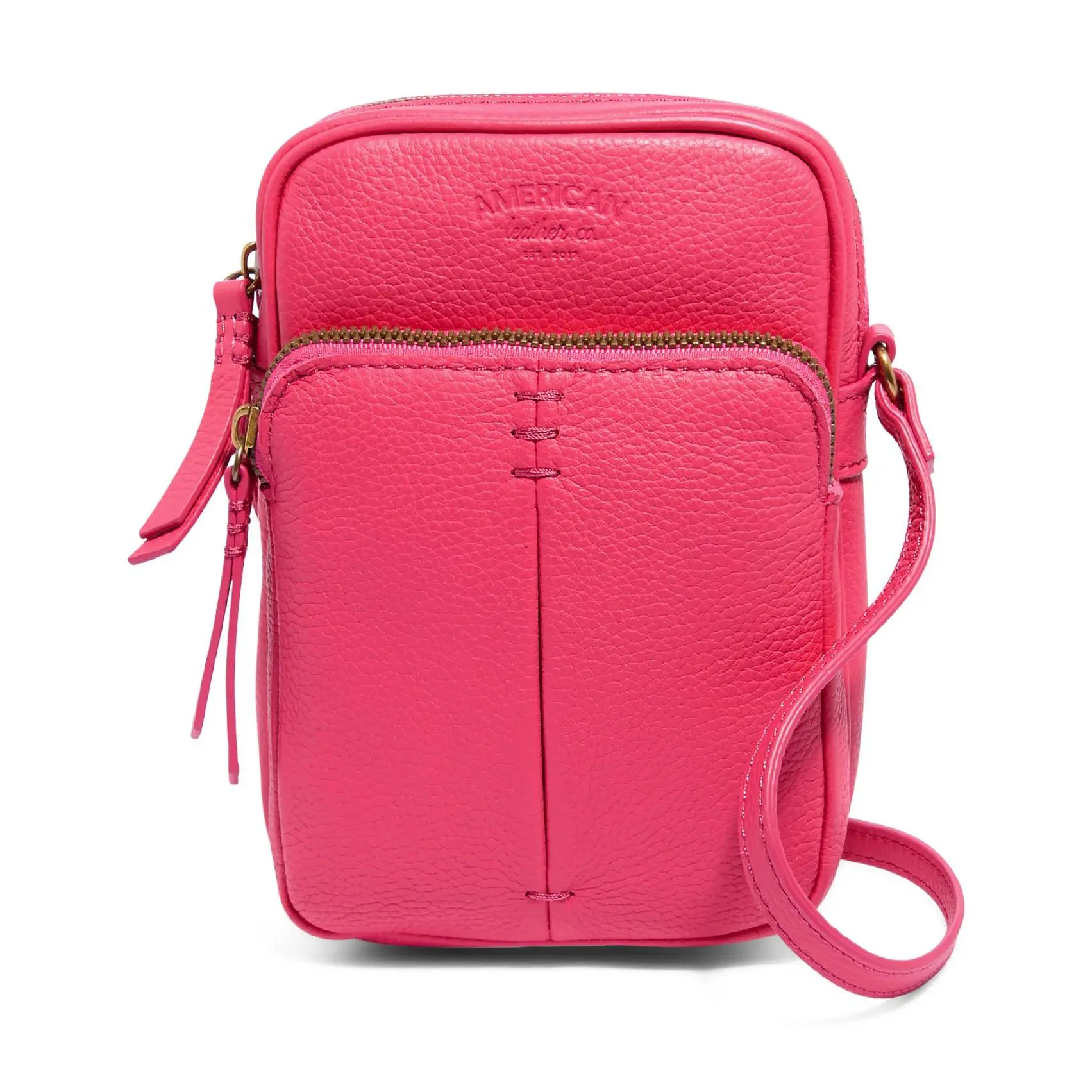 American Leather Co. Cleveland Leather Crossbody Bag Purse