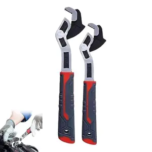 Multifunctional Wrench Set |   Multifunctional Self-locking Ratchet Wrench, Universal Adjustable Pipe Wrench with Durable Handle, Quick Self Adjusting Locking Wrench, Hand Tools, Tools and Gadgets,Multiple size options.