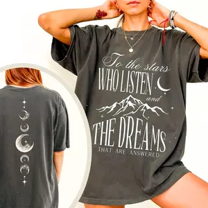 Velaris Shirt, To the Stars Who Listen, Acotar Shirt, Acotar Sweatshrt, Night Court Shirt, Bookish Sweatshirt