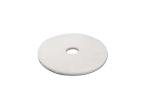 Boardwalk 4017WHI 17 in. Standard Polishing Floor Pads, White