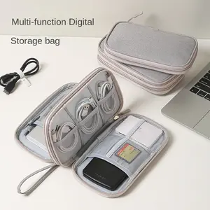 Data cable storage bag, charger, power bank, charging cable bag, digital organizer pouch, USB flash drive, earphones, hard drive storage bag