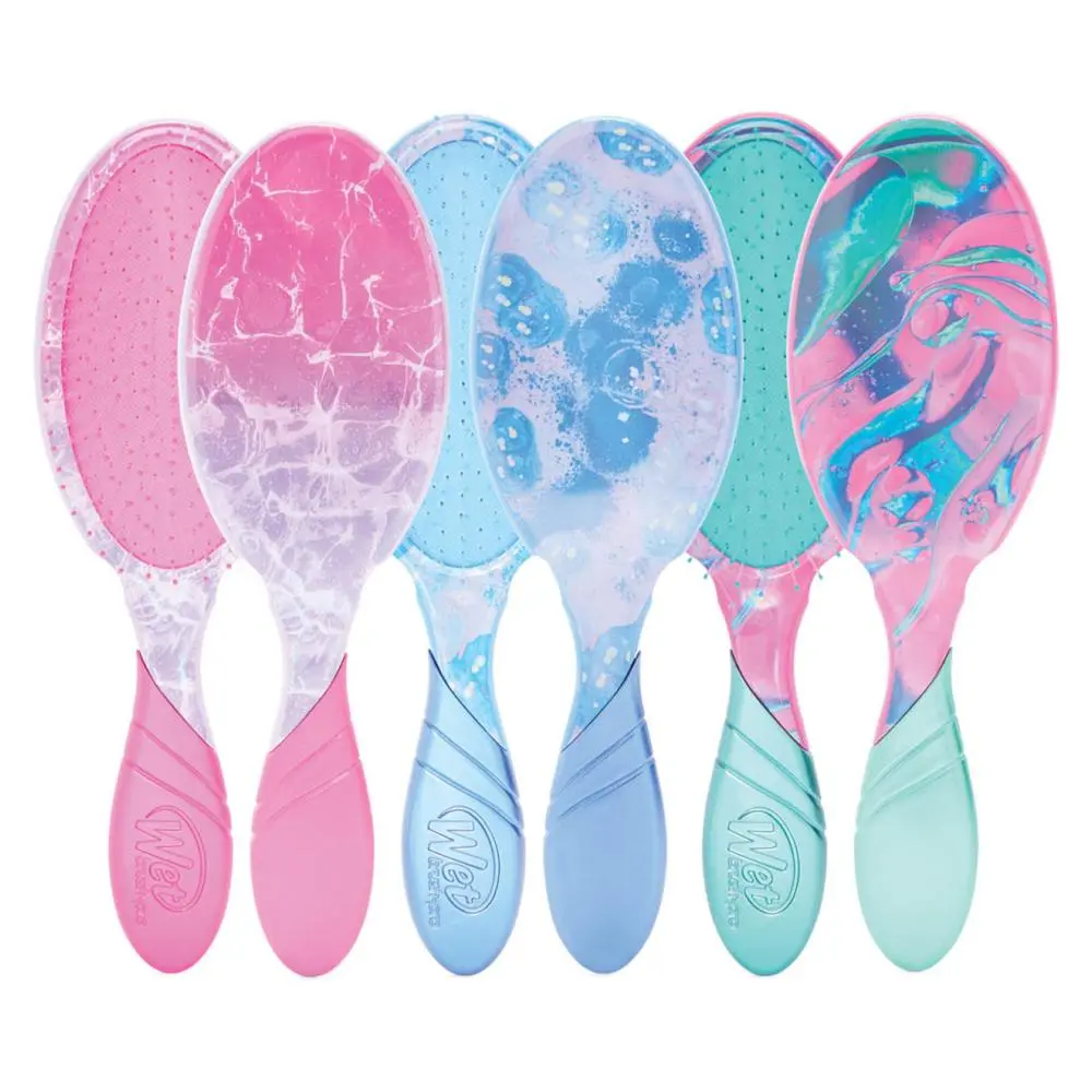 Wet Brush Neon Glow Detangler - Limited Edition with Intelliflex Bristles for Painless Glide - EasyGrip Handle for All Hair Types - Unisex, Wet or Dry Use