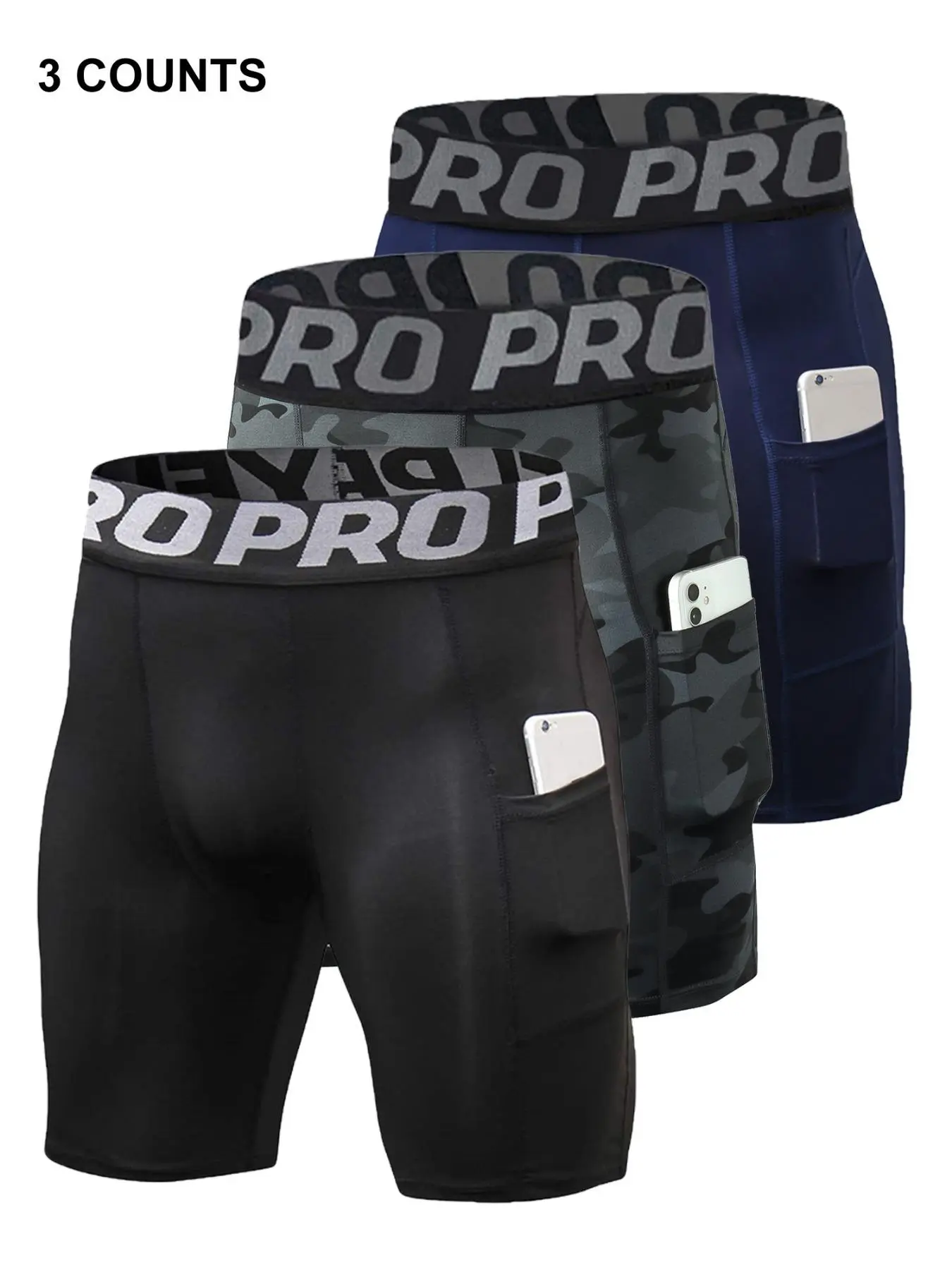 Men's Letter Print Boxer Brief, Quick Drying Breathable Athletic Underwear Bottoms for Daily Wear, Men's Underwear for All Seasons, Performance Boxer Briefs, Casual Comfy Underwear