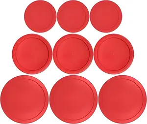 2, 4 & 7 Cup Red Replacement /Covers for Pyrex, Anchor Hocking &  Storage Bowls * Only Glass Container Not Included* (9 Pack *Three of Each Size*)