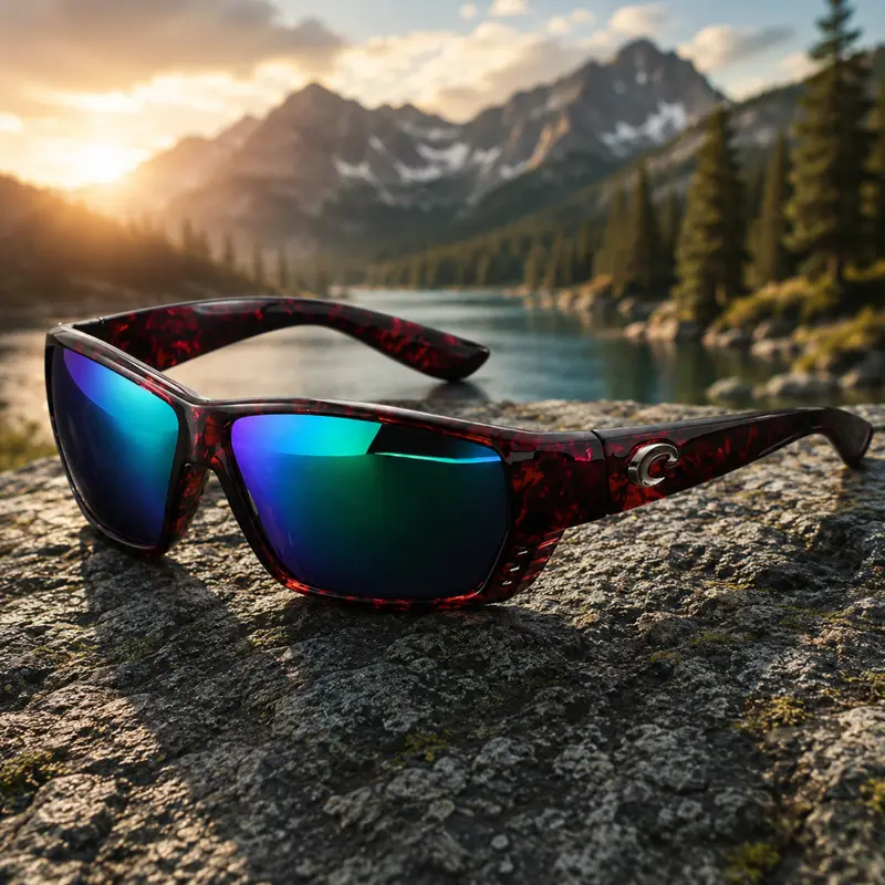 Costa 580P Polarized Sunglasses – Men’s UV400 Fishing & Boating Sunglasses, Lightweight Outdoor Sports Eyewear