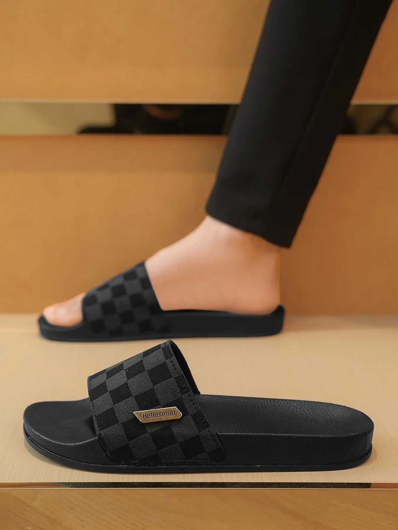 Men's Ultra-Light Breathable Asymmetrical Sandals, High-Quality Thick Sole Open Toe Slippers, Casual Eva Indoor Shoes, Summer Anti-Slip Beach Sandals, Footwear, Indoor Bathroom Slippers, Indoor Home Slippers