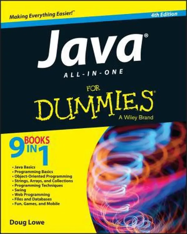 USED Book - Java All-in-One For Dummies by Doug Lowe (Paperback) - english