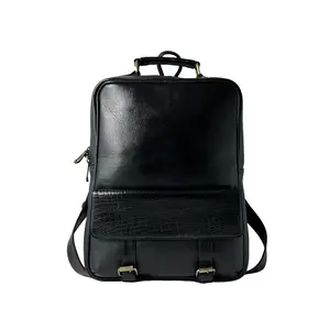 Bonahide Genuine Leather Backpack,  Multi-functional backpack, Elegant Luxury Backpack for Office, Business Travel, College