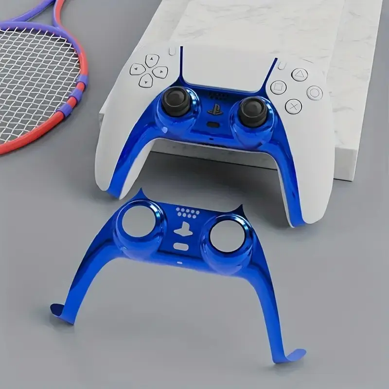 Chrome Plated Glossy Controller Shell for Ps5, PlayStation Accessories, Gaming Console Accessory, game console accessories, DIY Replacement Case, Decorative Trim, S241018010580 Model, Shenzhen Aibetta Tech