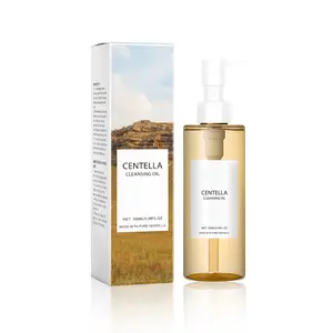 Centella Asiatica Light Makeup Remover Oil, Refreshing Gentle Face Eye Lip Cleansing, Advanced Skin Barrier Purifying Shield Daily Wash Formula