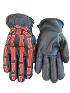 Slickman X Pearlsnap Pimps Skeleton Work Glove