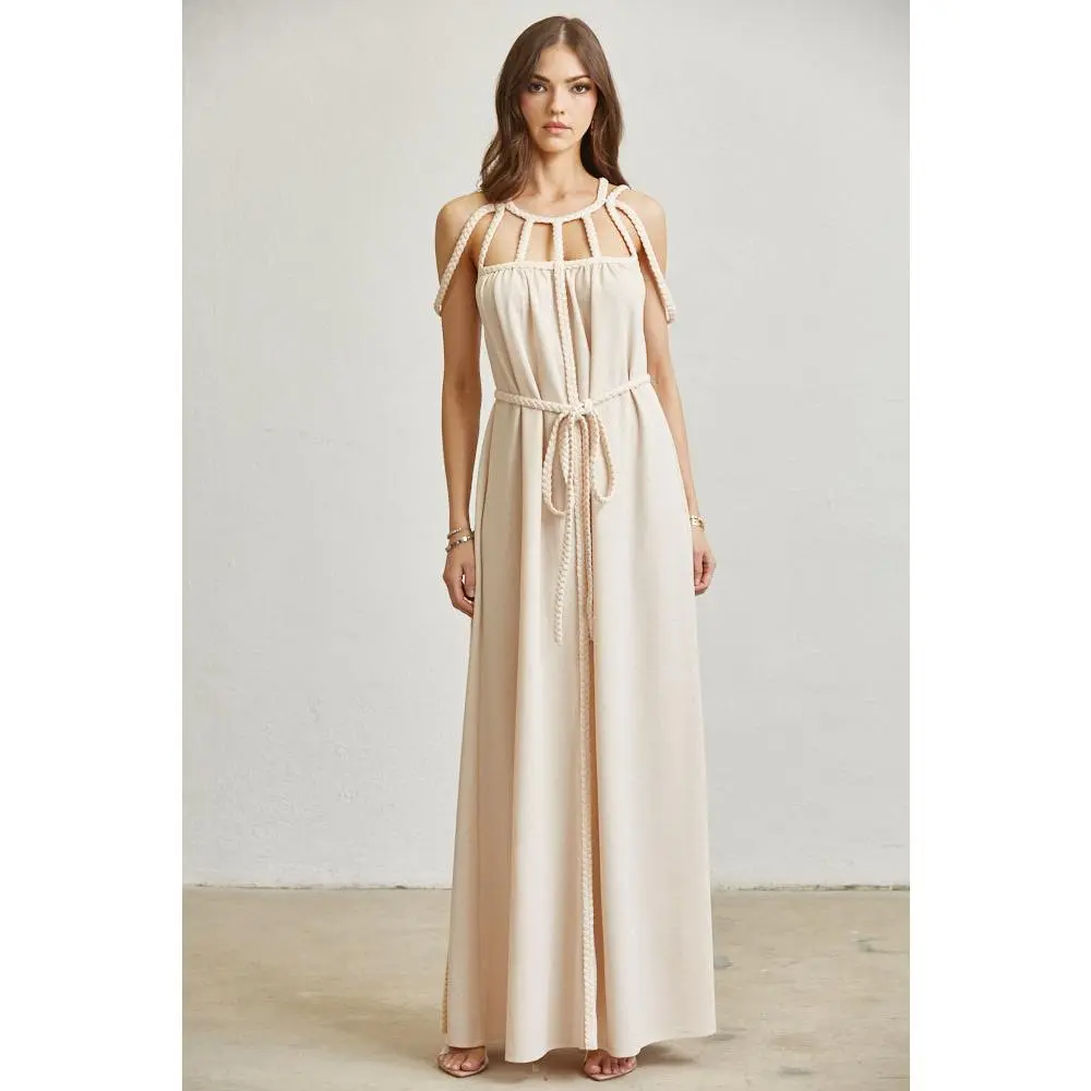 Biya Braided Maxi Dress