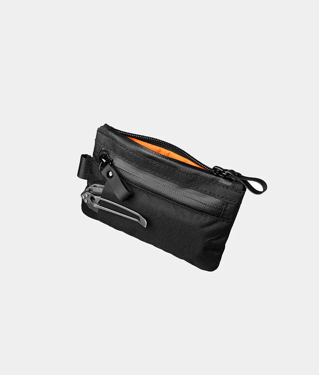 Ultradyne Zip Pouch Pro, Men's Clutch Bag, Compact Pouch with Secure Storage, Extra Pocket, Multi-Compartment Luggage Accessory, Minimalist Decluttering
