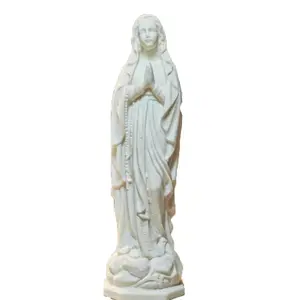 Maria Virgin Mary Statue Classic Home Decor Figurine, Prayer Room Decor, Prayer Sculpture, Religious Ornament, Office Decoration, Catholic Church Gift, Religious Decorations, Rosary