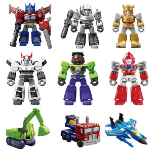 Blokees Transformers Blocks Toy, 1 Box Random Robot Building Blocks Set Toy,  for Boys & Girls, Creative Birthday and Holiday Gift Options