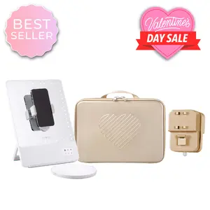 RIKI SKINNY Bougie ON-THE-GO bundle, with carry case, suction cup mount, perfect for travel, no more horrible hotel lighting