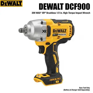 DEWALT DCF900 760W 1/2" Impact Wrench high torque High Power Tool Cordless Power Tool